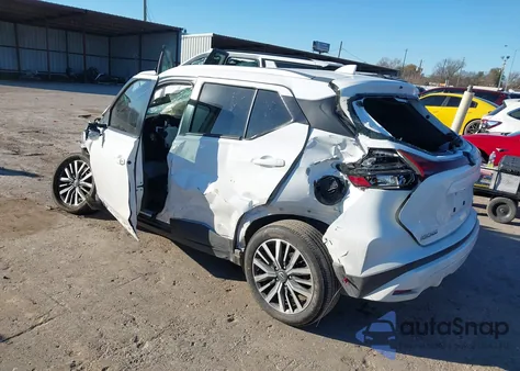 2022 Nissan Kicks Sv Xtronic Cvt из США, поврежденный, VIN 3N1CP5CV1NL485047